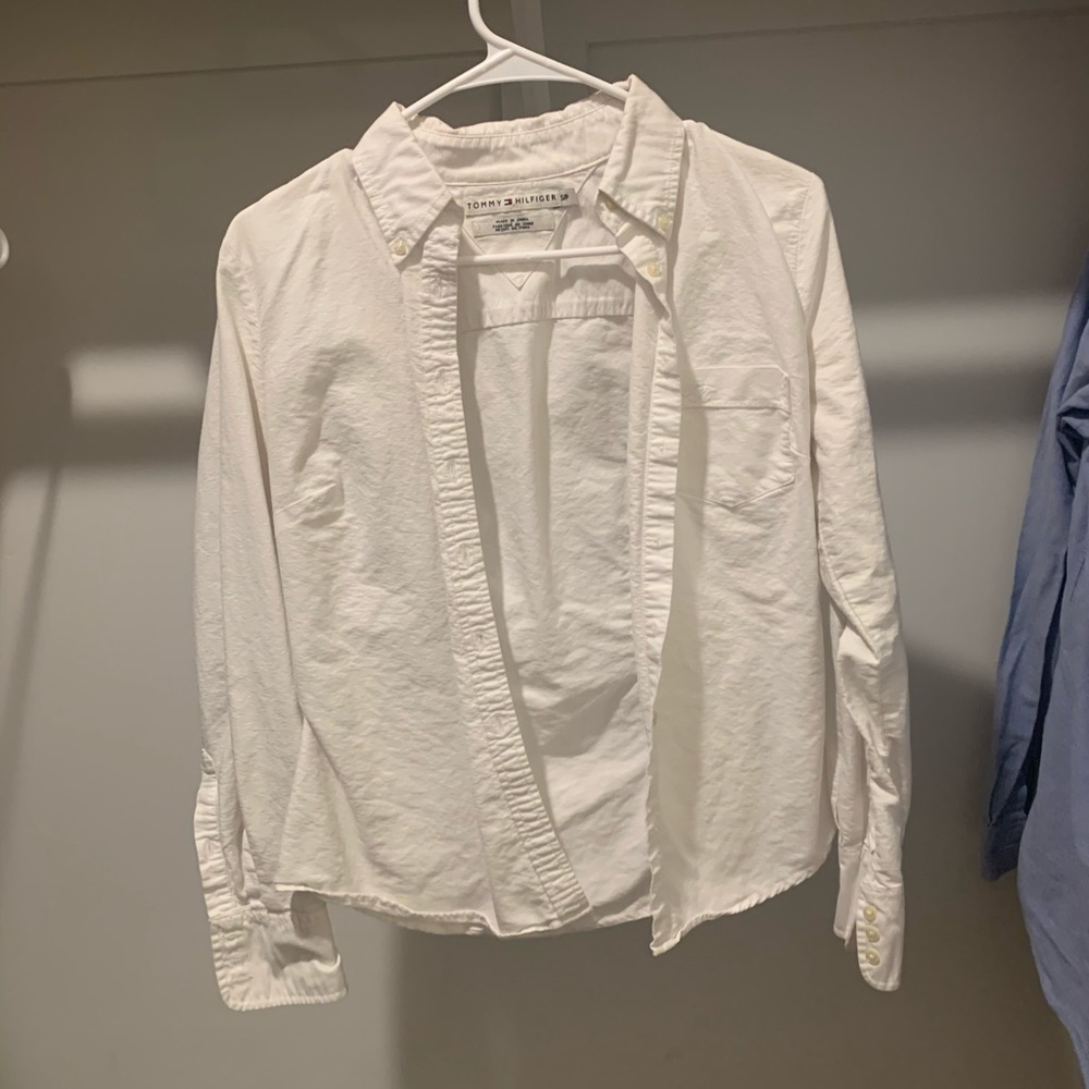 Tommy Hilfiger white button down